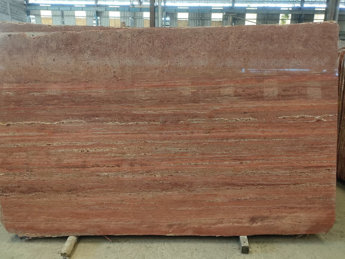 Imported Travertine - 6 I Travertine Red